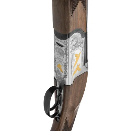Fusil superposé FAIR Classic Acier - Ejecteur - Bascule silver - 20/76 