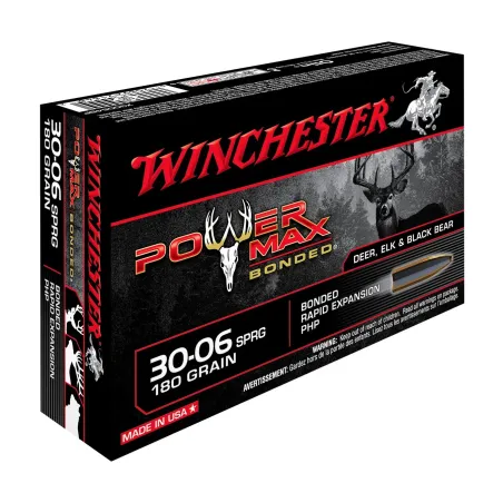 Balles Winchester Power Max Bonded 180 Gr - Cal. 30-06 SPR 
