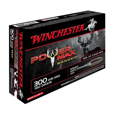 Balles Winchester Power Max Bonded 180 Gr - Cal. 300 WM 