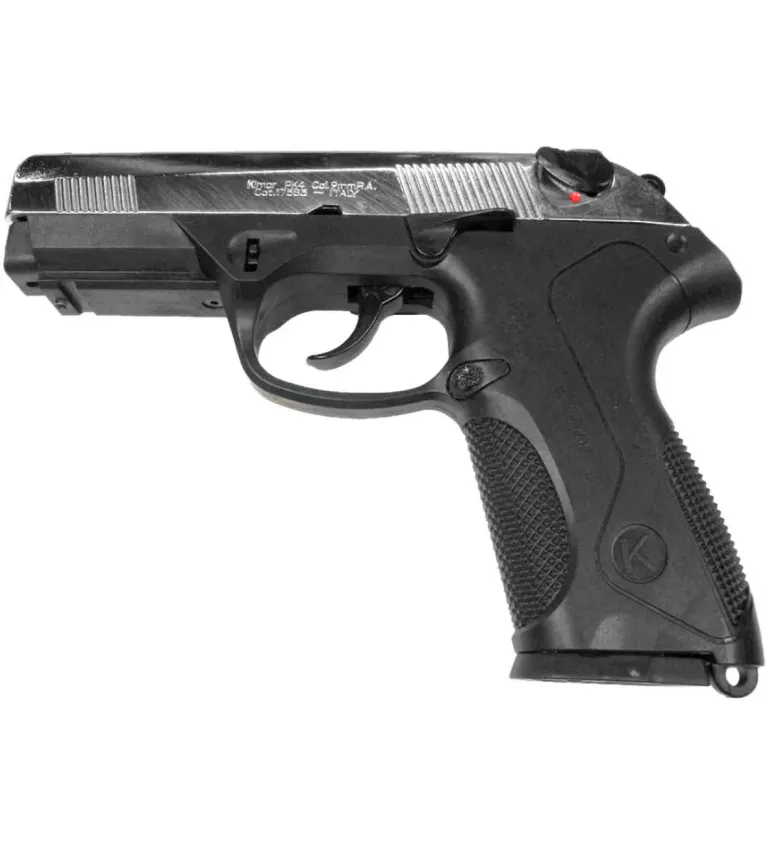 Pistolet Pk4 C9Mm Pa Chrome 