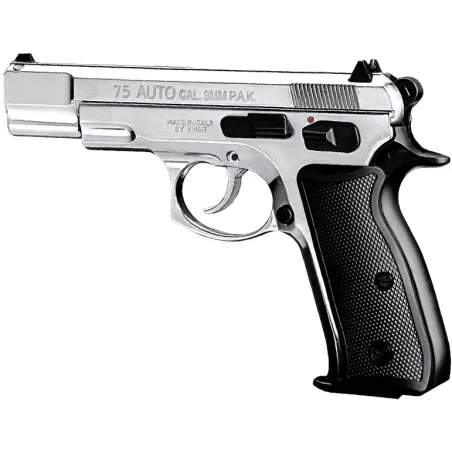 Pistolet Auto 75 C9Mm Chrome 