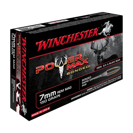 Balles Winchester Power Max Bonded 150 Gr - Cal. 7 RM 