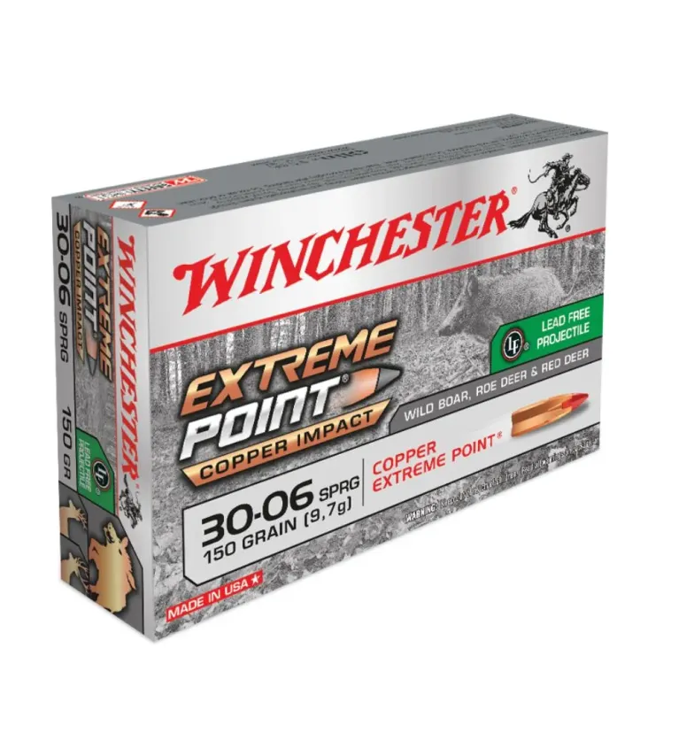 Balles Winchester Extreme Point LF 150 Gr - Cal. 30-06 SPR 