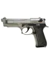 Pistolet 92 Auto C9Mm Pa Chrome 