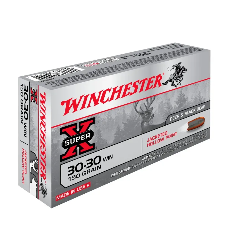 Balles Winchester Super X Hollow Point 150 Gr - Cal. 30-30 Win 