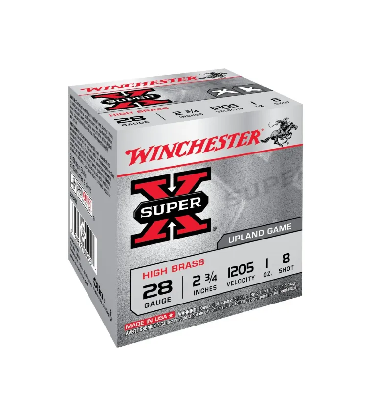 Cartouches Winchester Super X High Brass 28 gr - Cal. 28 