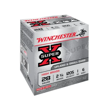 Cartouches Winchester Super X High Brass 28 gr - Cal. 28 