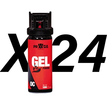Pack bombes de défense Red Pepper CS 50 ml x24 