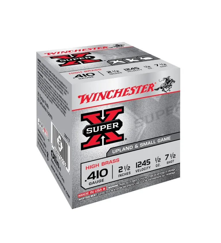 Cartouches Winchester Super X High Brass 14 gr - Cal. 410 