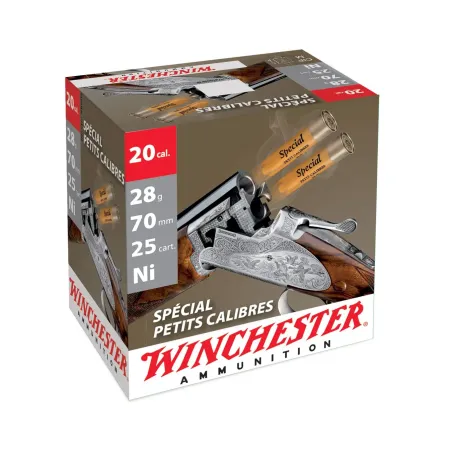 Cartouches Winchester Special Petit Calibre 28 gr - Cal. 20 