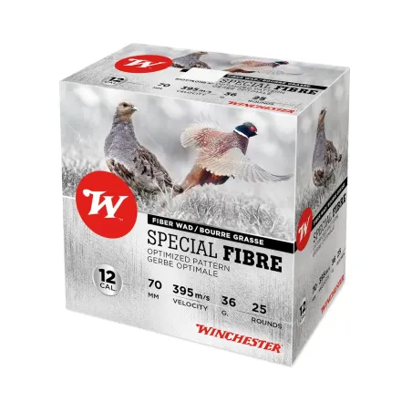 Cartouches Winchester Special Fibre 36 gr - Cal. 12 