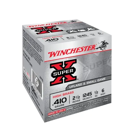 Cartouches Winchester Super X High Brass 14 gr - Cal. 410 