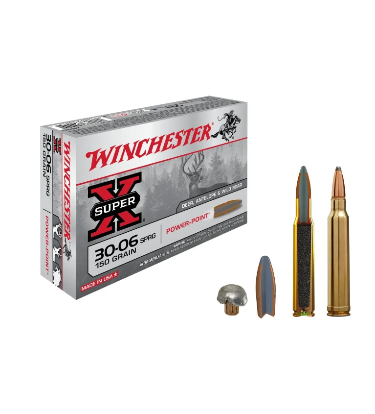 Balles Winchester Extreme Point 150 Gr - Cal. 30-06 SPR 