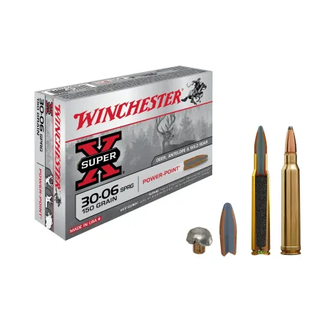 Balles Winchester Extreme Point 150 Gr - Cal. 30-06 SPR 