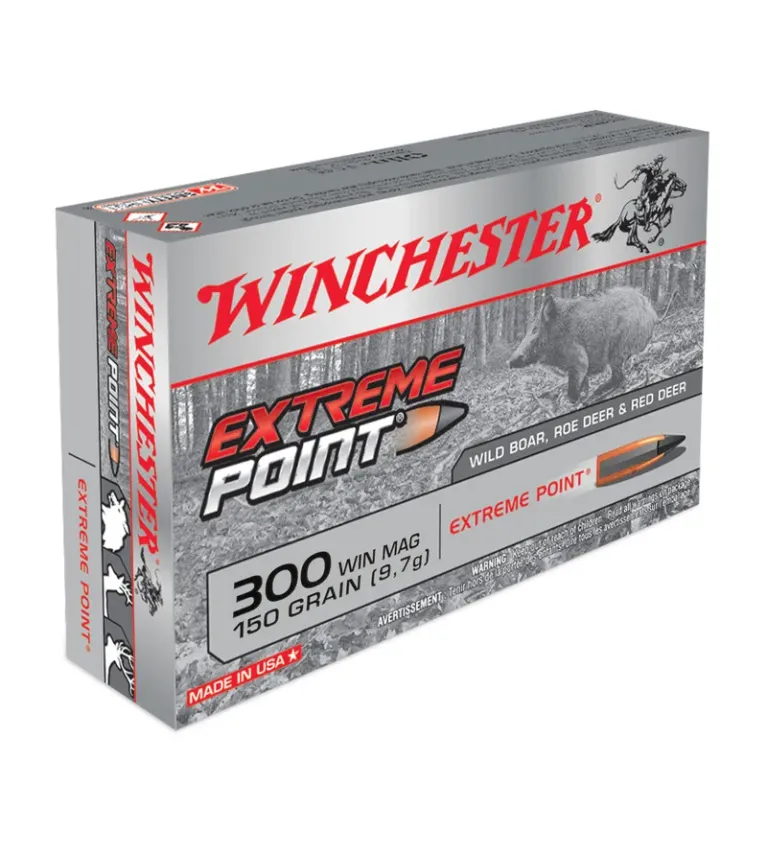 Balles Winchester Extreme Point 150 Gr - Cal. 300 WM 