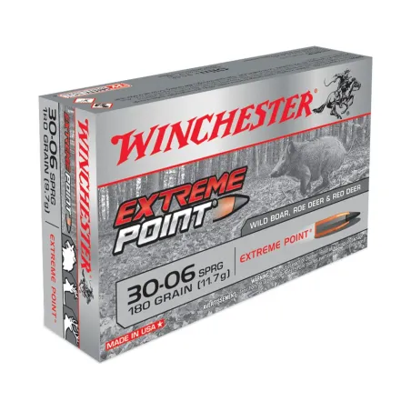 Balles Winchester Extreme Point 180 Gr - Cal. 30-06 SPR 
