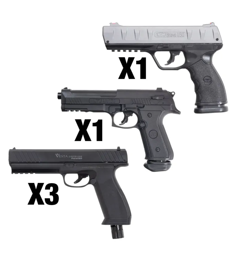 Pack Pistolets Co2 C50 