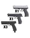 Pack Pistolets Co2 C50 