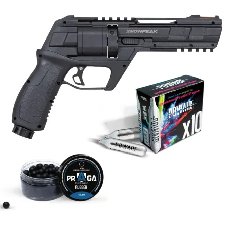 Pack Revolver Cp300 C50 13J + Co2 + Billes 