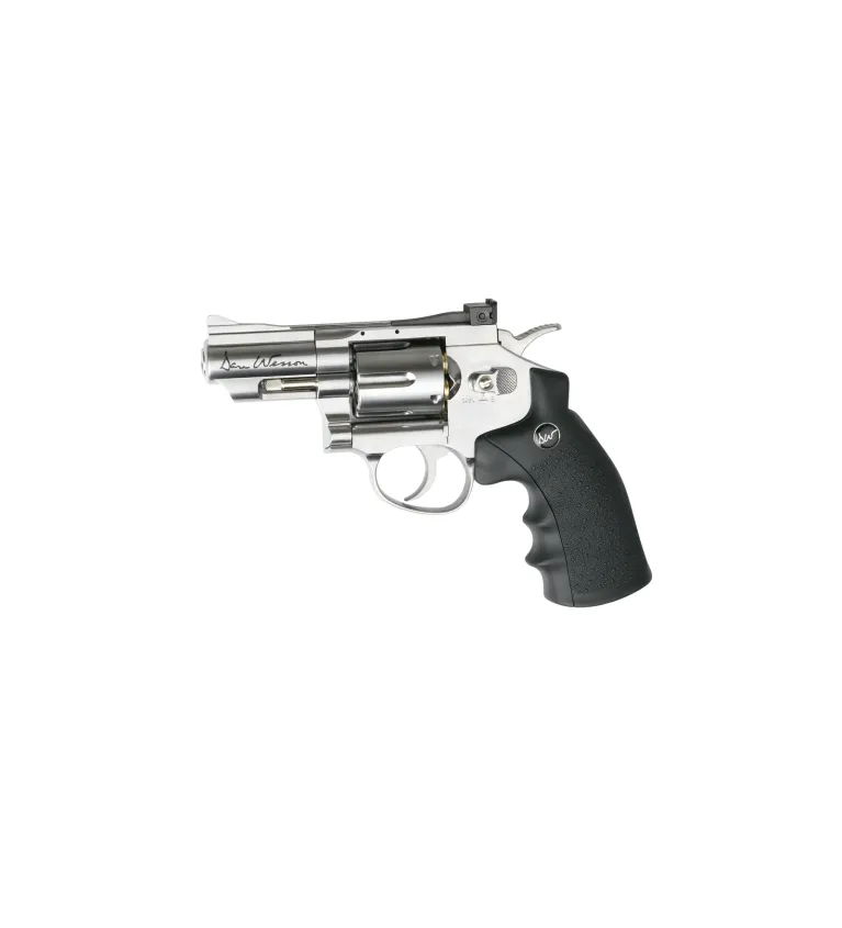 Revolver CO2 ASG Dan Wesson 2.5'' Silver - Plomb 