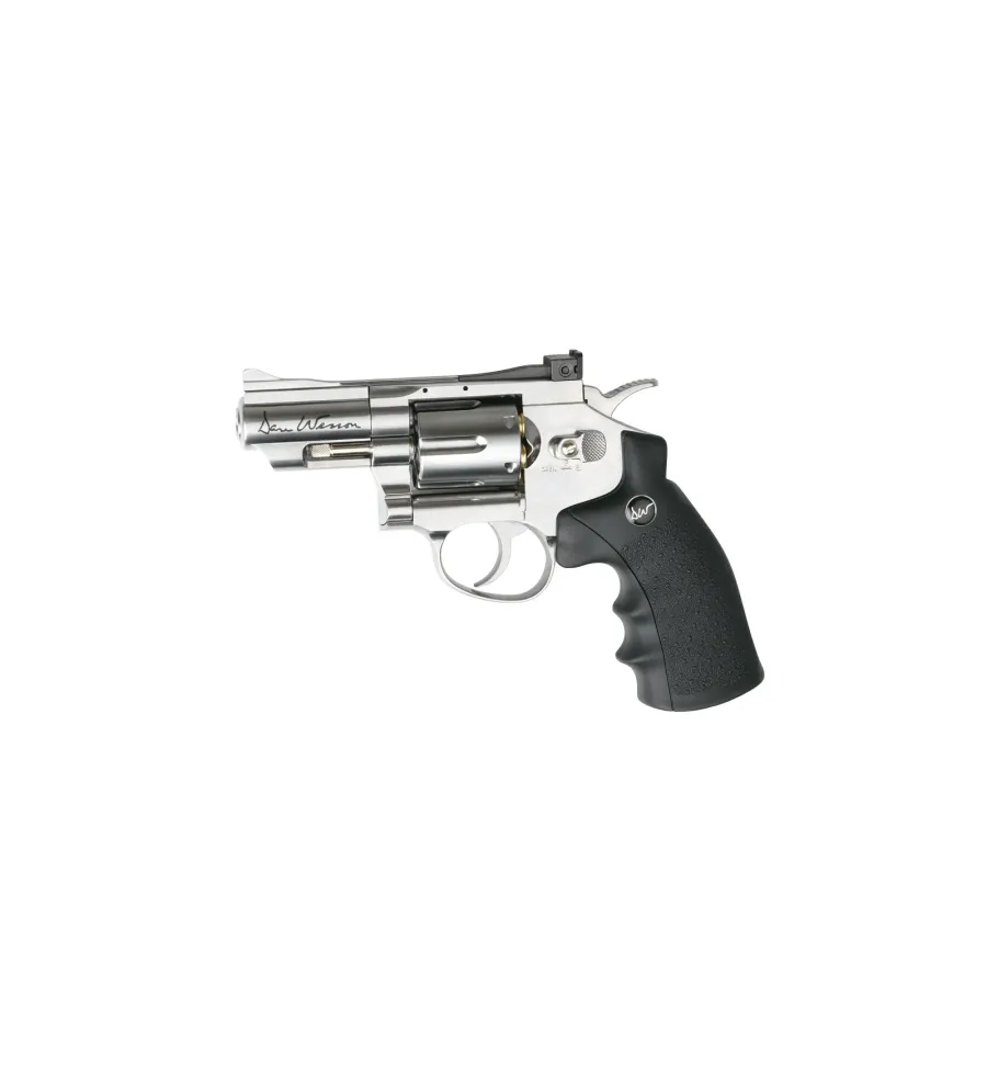 Revolver CO2 ASG Dan Wesson 2.5'' Silver - Plomb Revolver CO2 ASG Dan Wesson 2.5'' Silver - Plomb