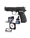 Pack pistolet CO2 ASG Bersa Thunder 9 Pro + Billes + Cibles 