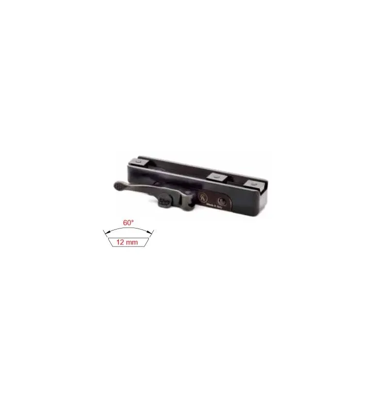 Montage amovible Contessa pour rail de 12 mm 