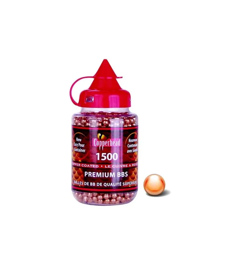 Billes Acier Cuivrees Copperhead BB - Cal. 4.5mm 