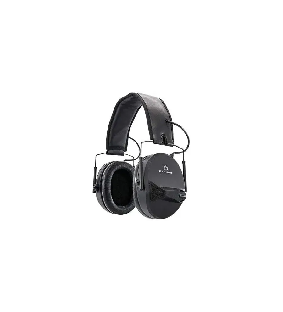 Casque antibruit électronique Earmor M30 Noir Casque antibruit électronique Earmor M30 Noir