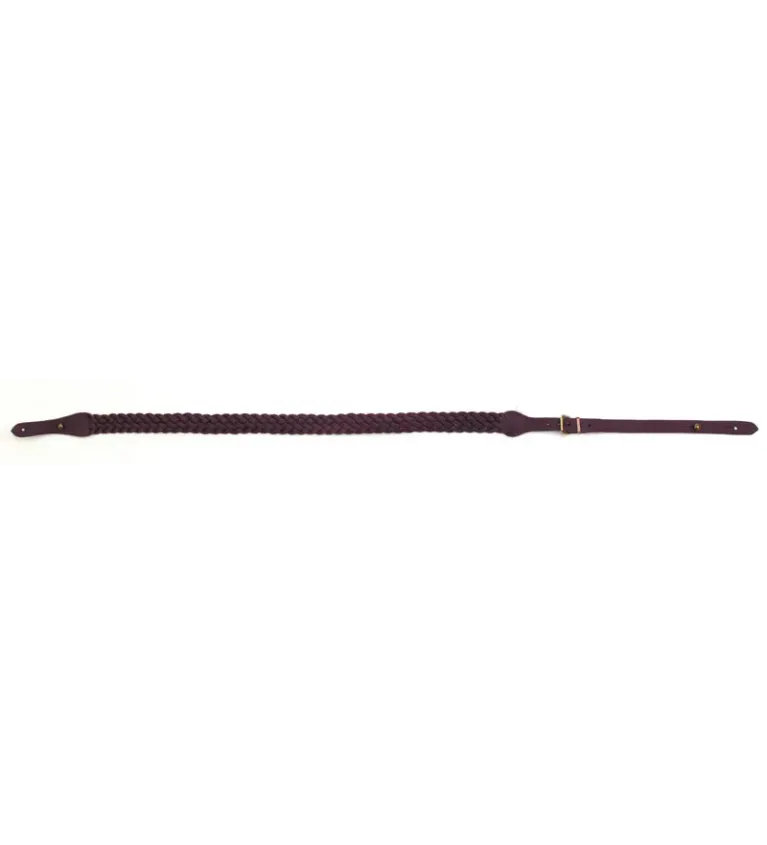 Bretelle pour arme cuir tressé Colombi 