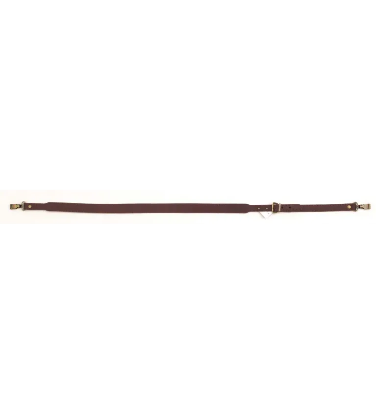 Bretelle pour arme cuir avec mousquetons Colombi 