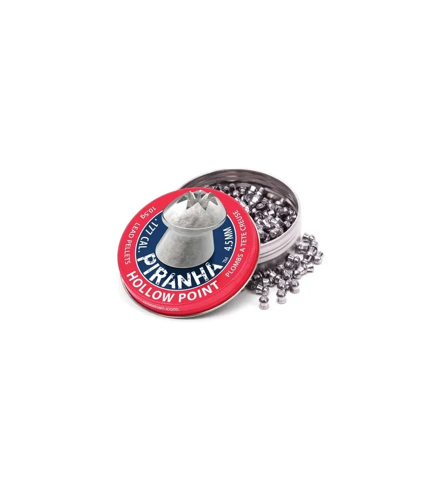 Plombs Crosman Piranha Hollow Point Plombs Crosman Piranha Hollow Point