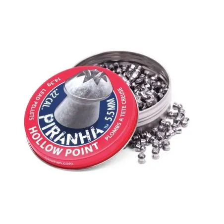 Plombs Crosman Piranha Hollow Point 