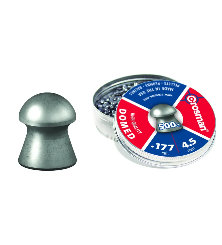 Plombs Crosman Domed - Cal. 4,5 mm x500 Plombs Crosman Domed - Cal. 4,5 mm x500