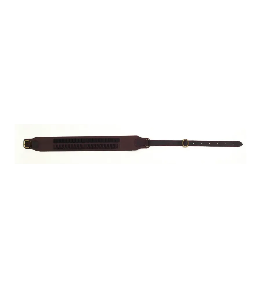 Cartouchiere 20 Balles Winchester cuir vieilli Colombi Cartouchiere 20 Balles Winchester cuir vieilli Colombi