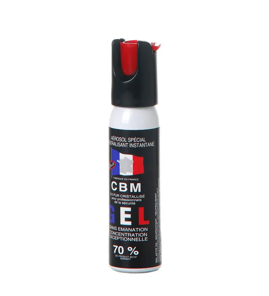 Bombe de défense CBM à gel - 1/4 de tour - 25 ml Bombe de défense CBM à gel - 1/4 de tour - 25 ml