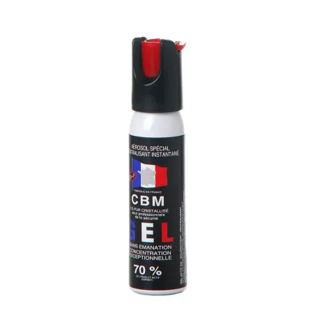 Bombe de défense CBM à gel - 1/4 de tour - 25 ml 