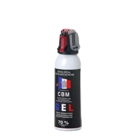 Bombe de défense CBM à gel - Accusol - 100 ml 