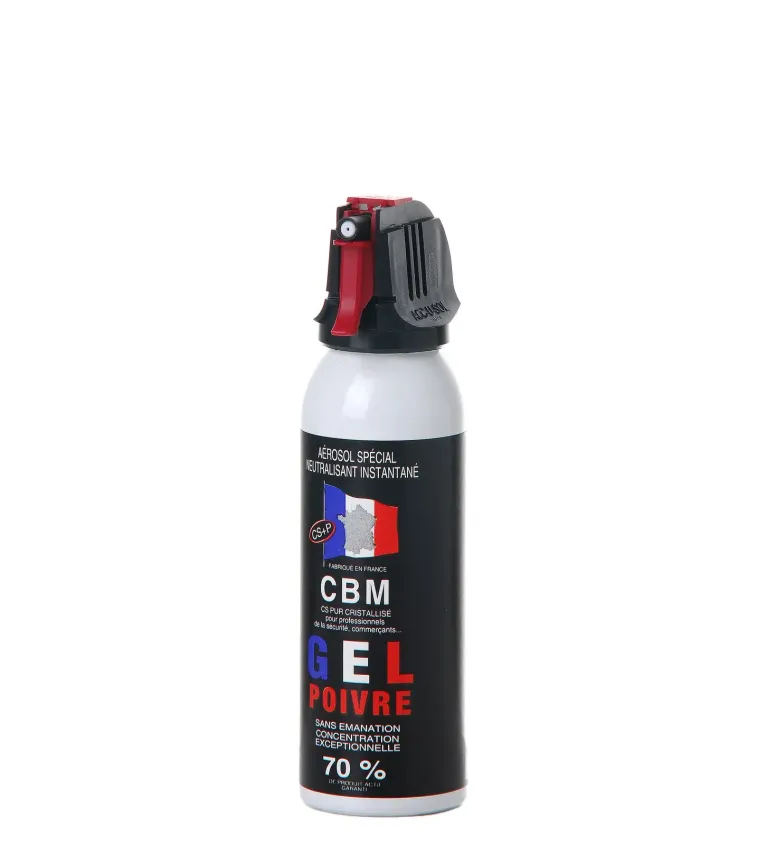 Bombe de défense CBM Red Pepper - Accusol - 100 ml 