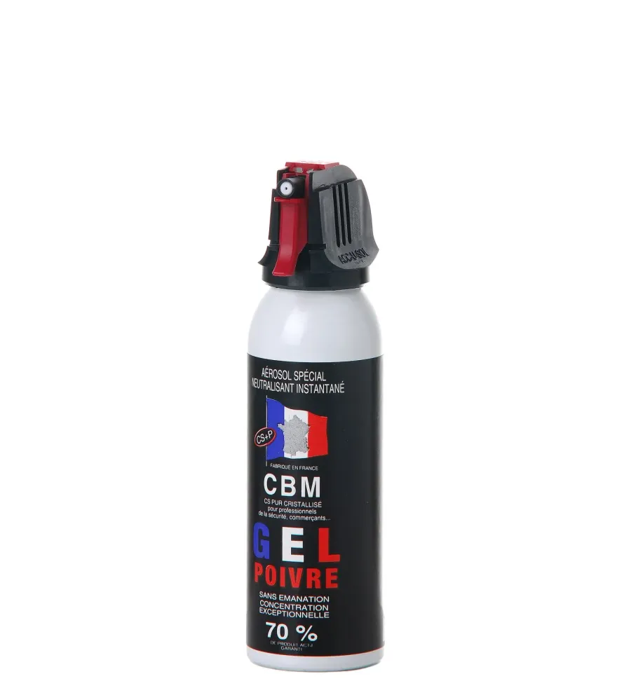 Bombe de défense CBM Red Pepper - Accusol - 100 ml Bombe de défense CBM Red Pepper - Accusol - 100 ml