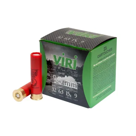 Cartouches Viri 15 gr - Cal. 14 mm 