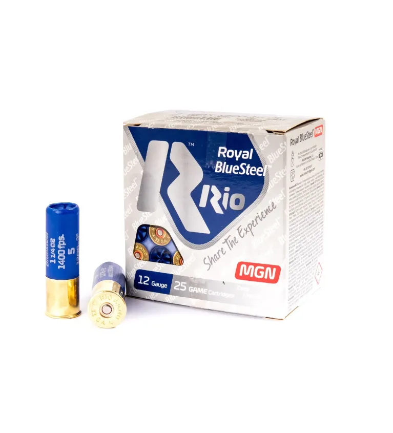 Cartouches Rio Bluesteel 36 gr - Cal. 12/76 