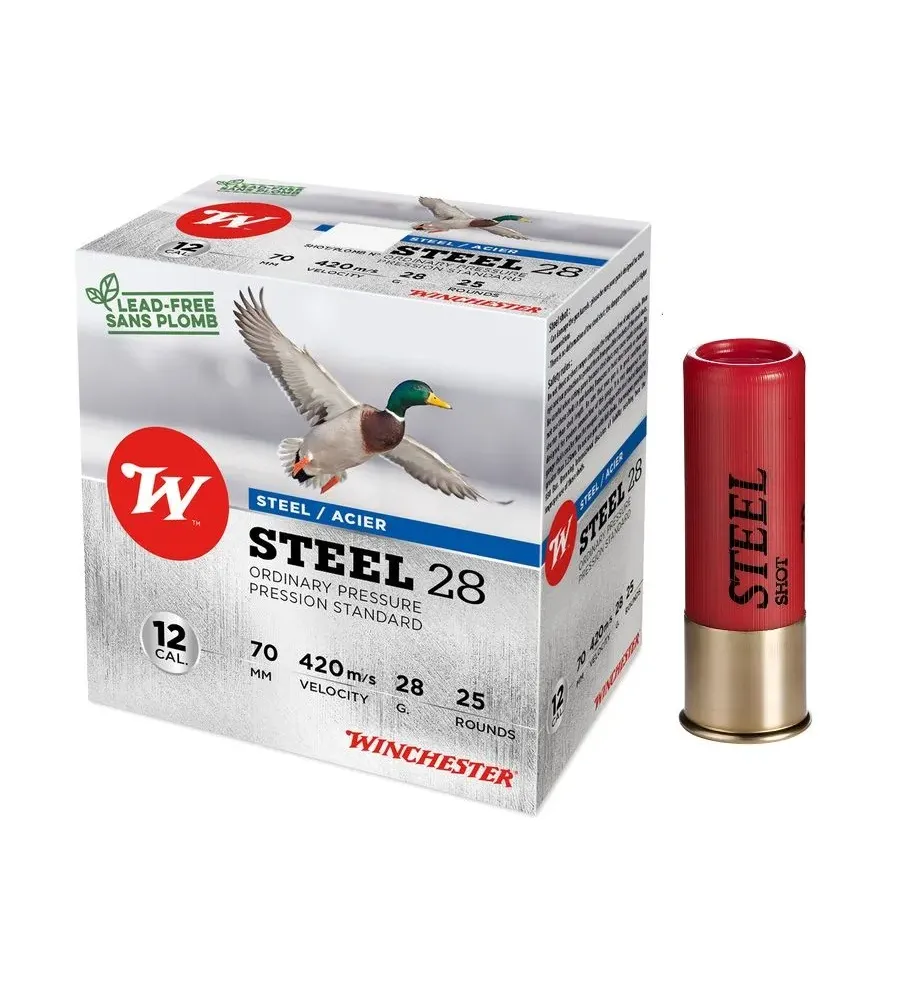 Cartouches Rio Super Acier 28 gr - Cal. 12 Cartouches Rio Super Acier 28 gr - Cal. 12