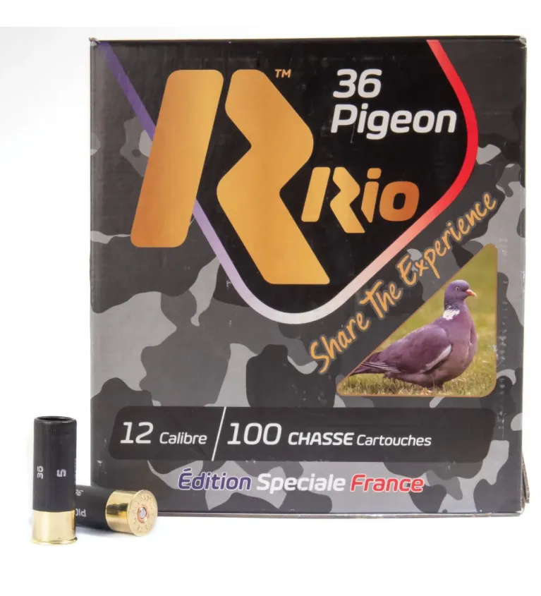 Cartouches Rio Pack Pigeon 36 gr - Cal. 12 x100 