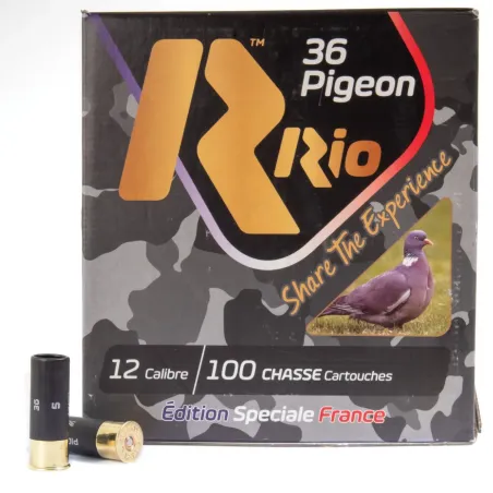 Cartouches Rio Pack Pigeon 36 gr - Cal. 12 x100 