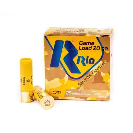 Cartouches Rio Game Load BJ - 25 gr - Pb 7 - Cal. 20 