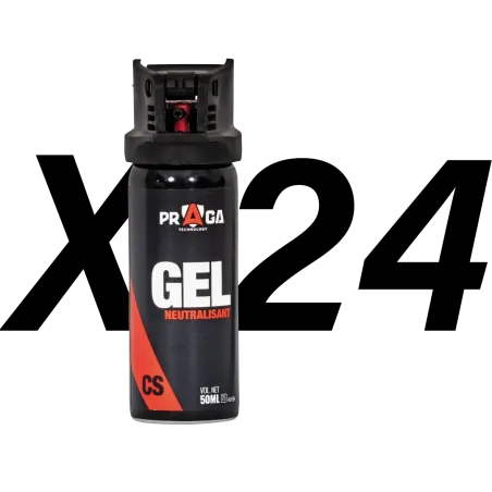 Pack bombes de défense gel CS 50 ml x24 