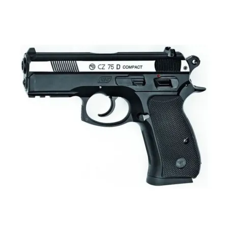 Pistolet CO2 ASG CZ 75D Compact Bicolore 