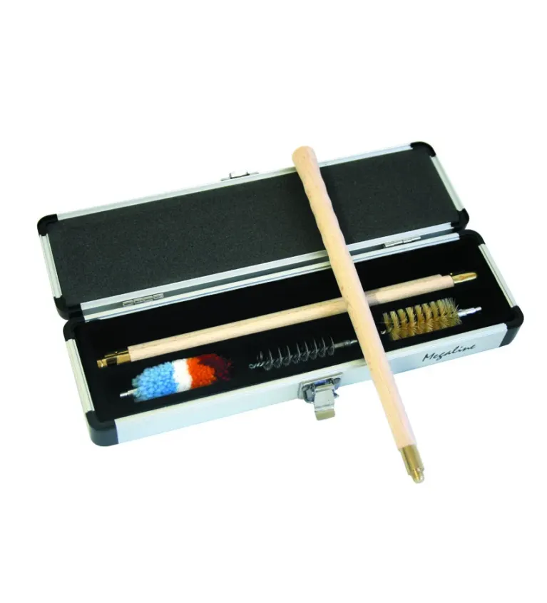Nécessaire de nettoyage pour fusil Cal. 12 - Boite alu 