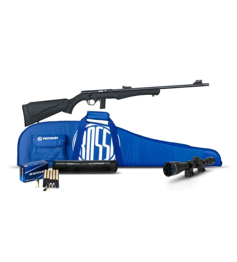 Pack Carabine Rossi 8122 - Cal. 22 LR + lunette 4x32 